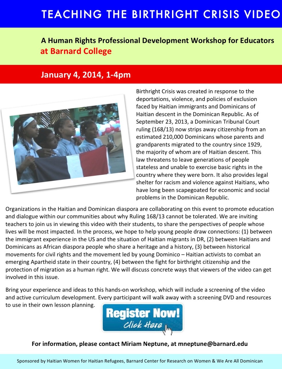 Teaching the Birthright Crisis Video